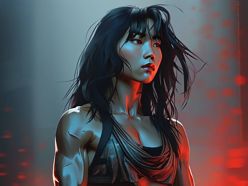 霸道女生头像动漫 洒脱