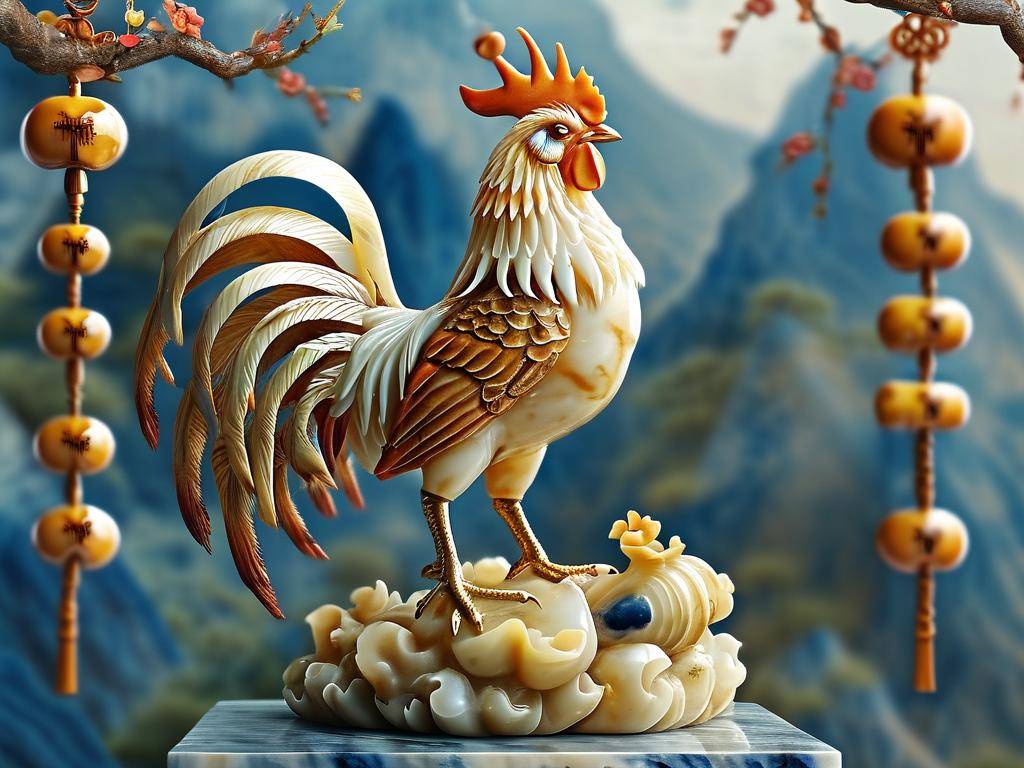 哪个玉露对属鸡旺财图片