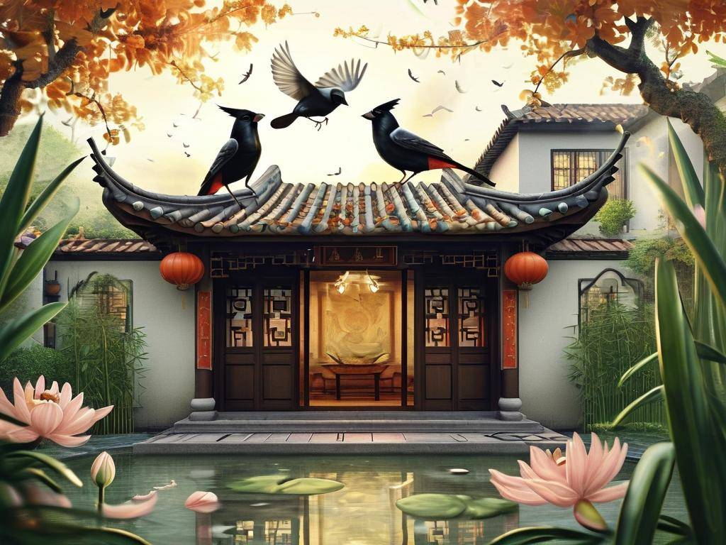 家里看风水来了喜鹊怎么办(1)