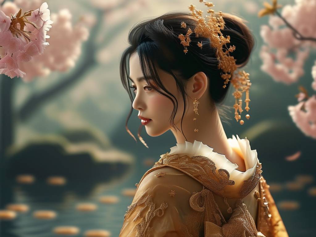 属兔带黄金手链