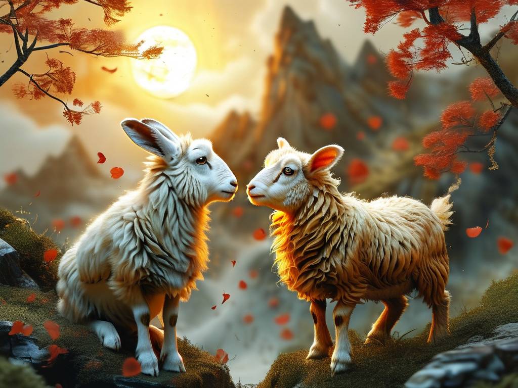兔和羊在一起谁更旺谁(1)