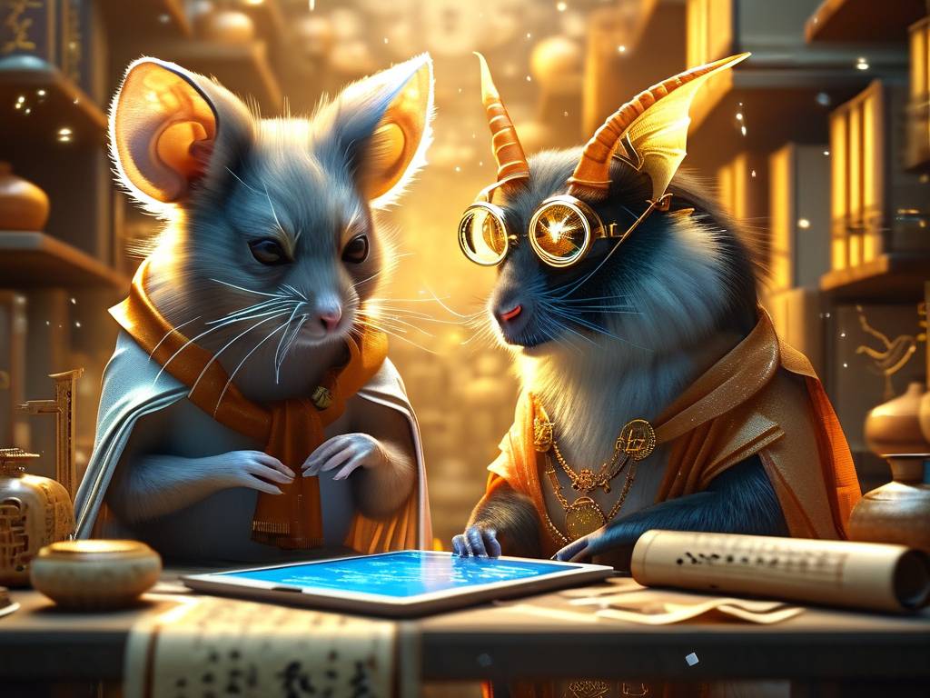 属鼠与属猴合作共事