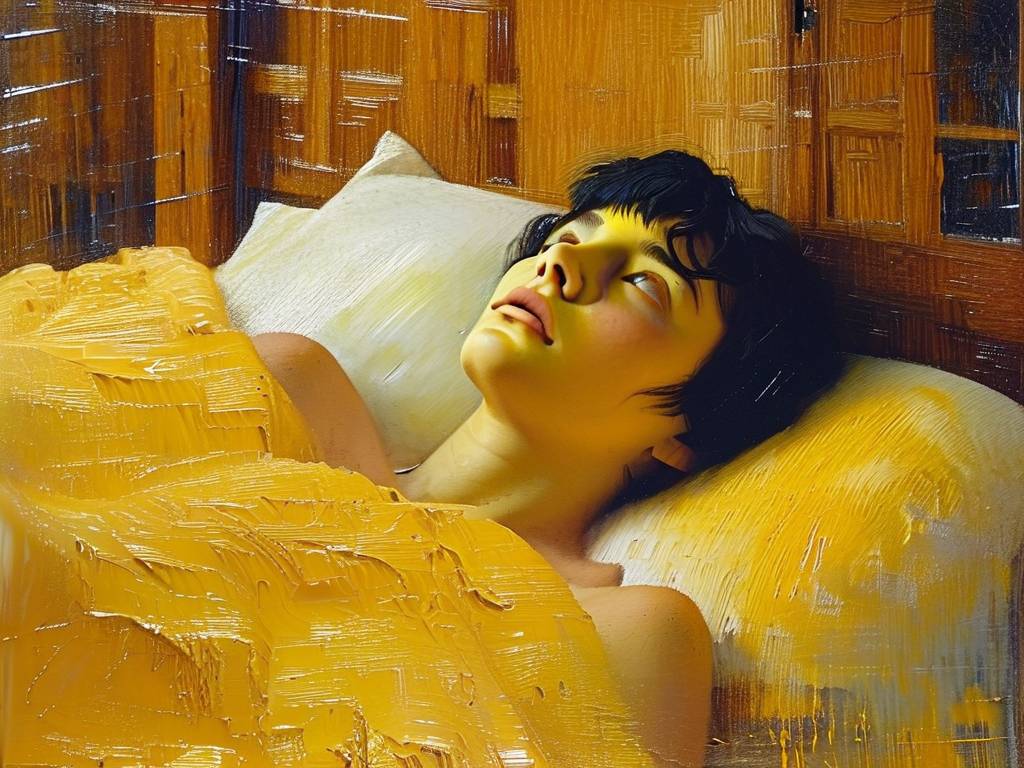 睡醒后看人脸变黄(1)