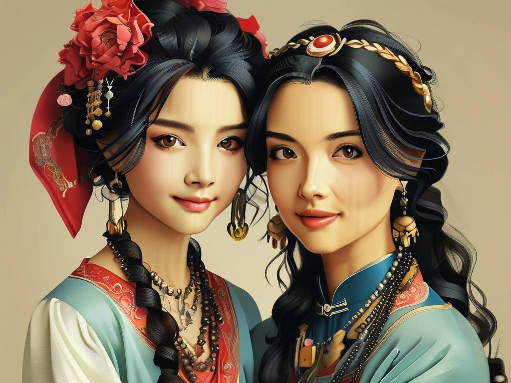 妈妈属羊女儿属马好吗?