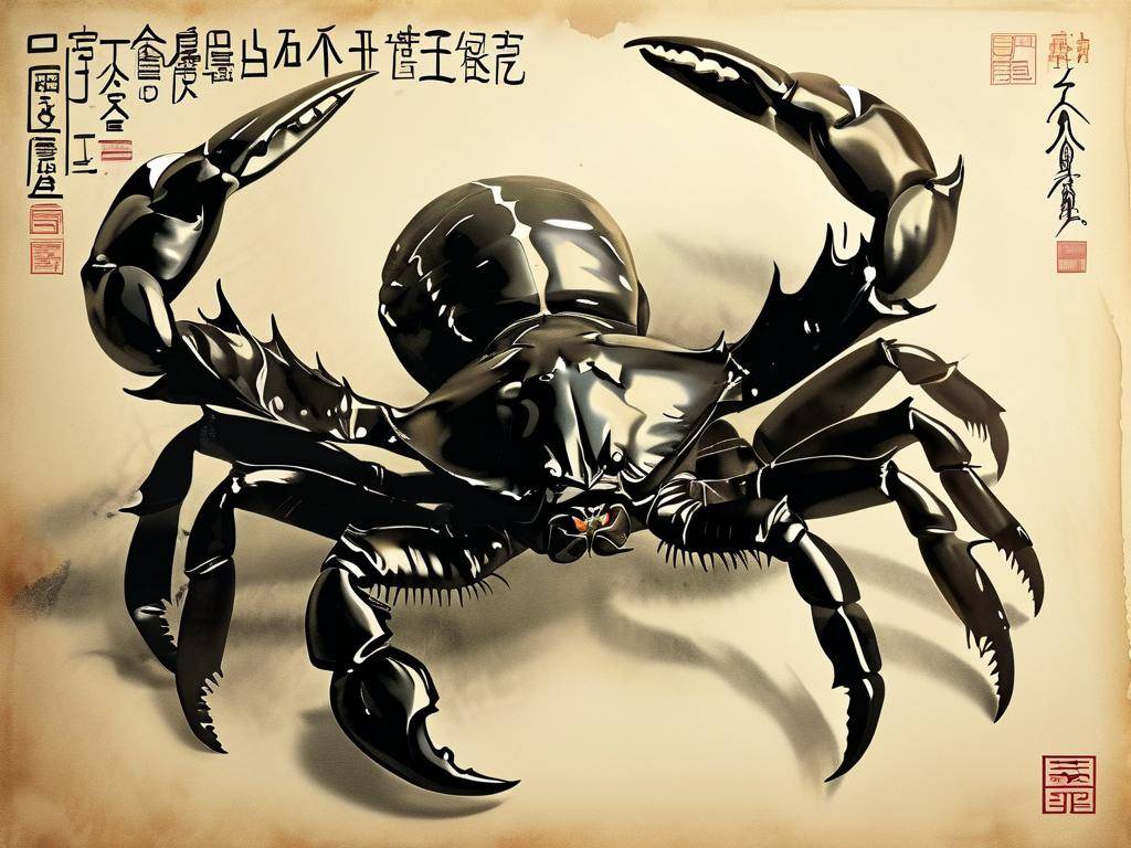 巨蟹座适合什么书法作品(1)