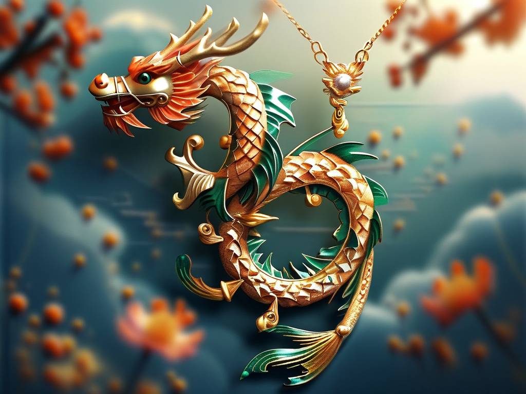 属龙能带鱼吊坠吗