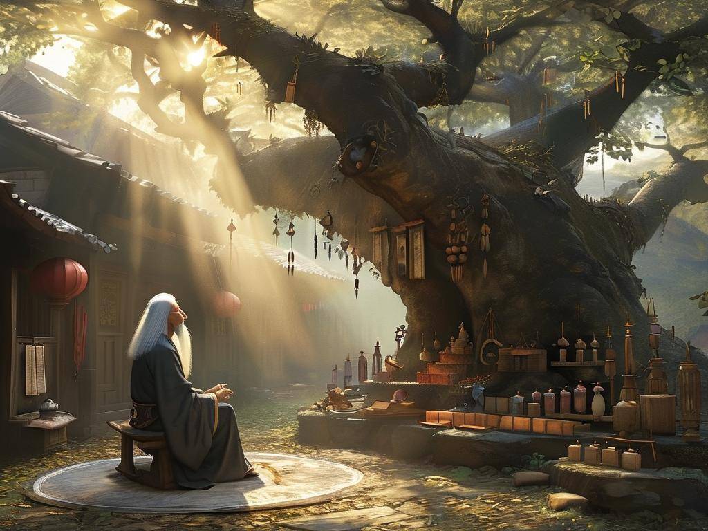 平和县宝丰村瞎子算命