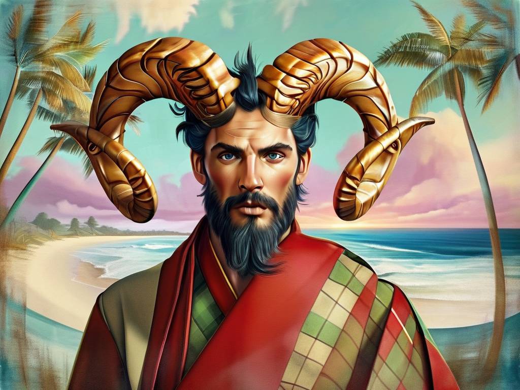 白羊座图片 唯美