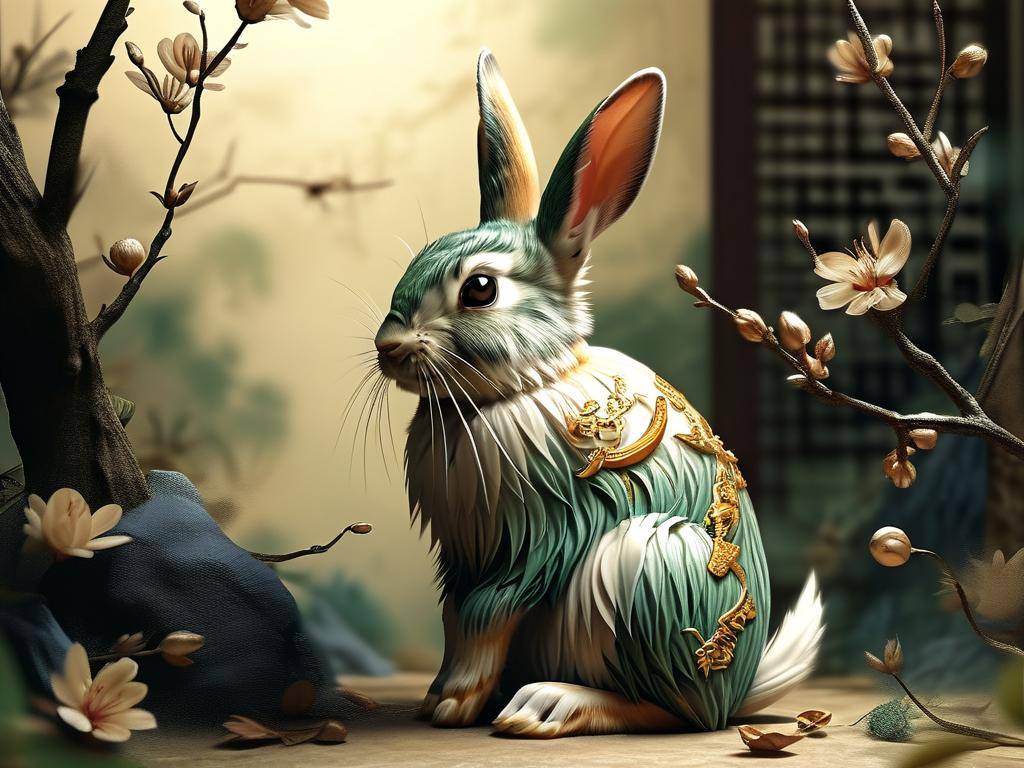 属兔人纹身吉祥招财什么合适