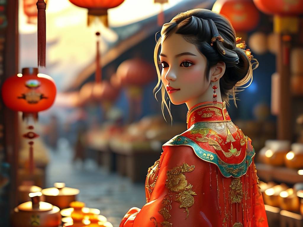 属猪的姑娘