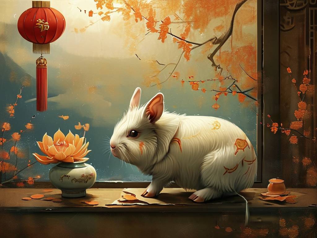 属猪家里摆兔好吗(1)