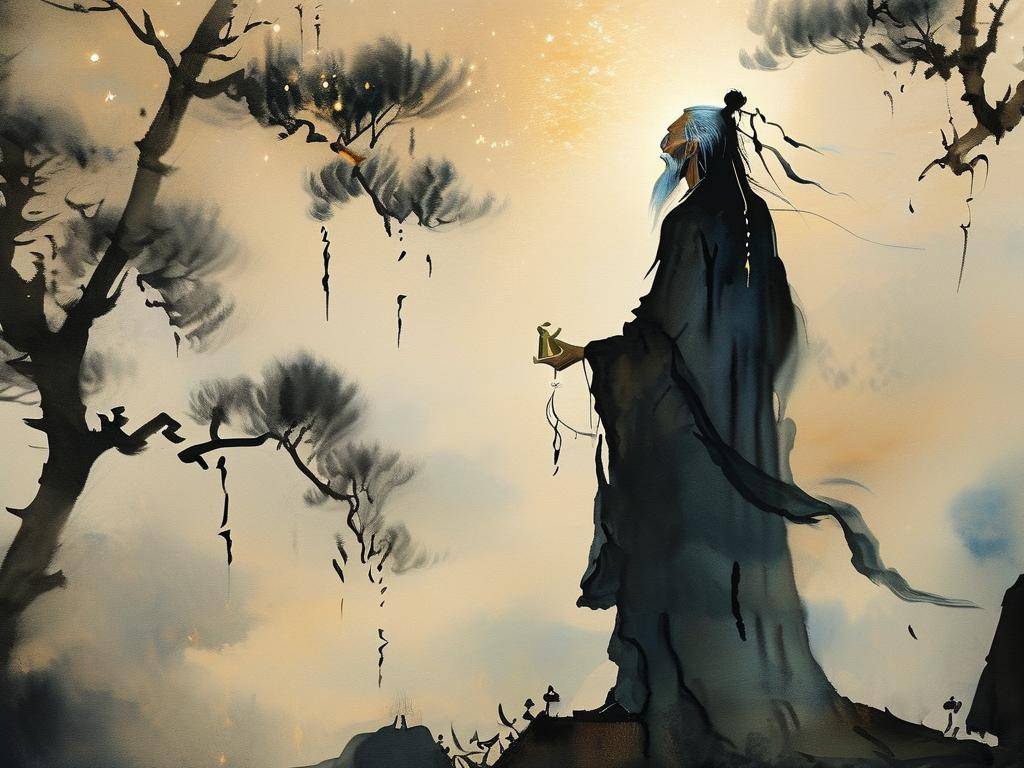 天秤座明天运势水墨先生(1)