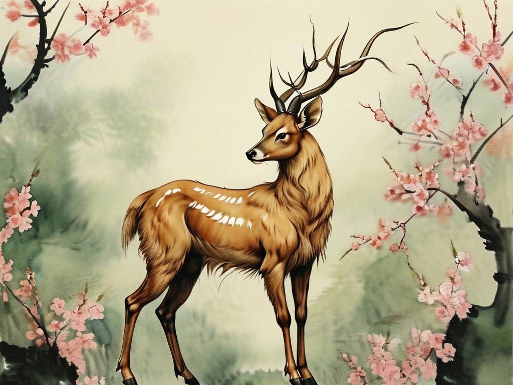 属狗人家里不能挂鹿图吗(1)