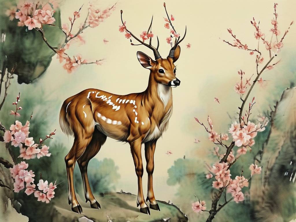 属狗人家里不能挂鹿图吗