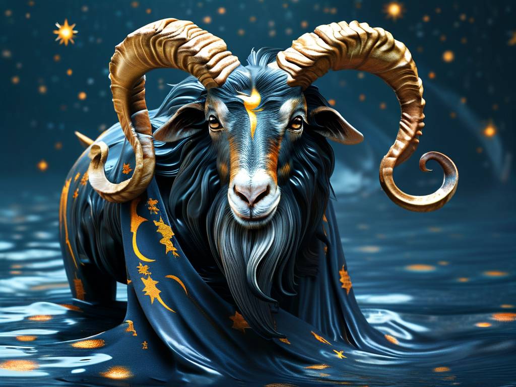 摩羯座的星座画法