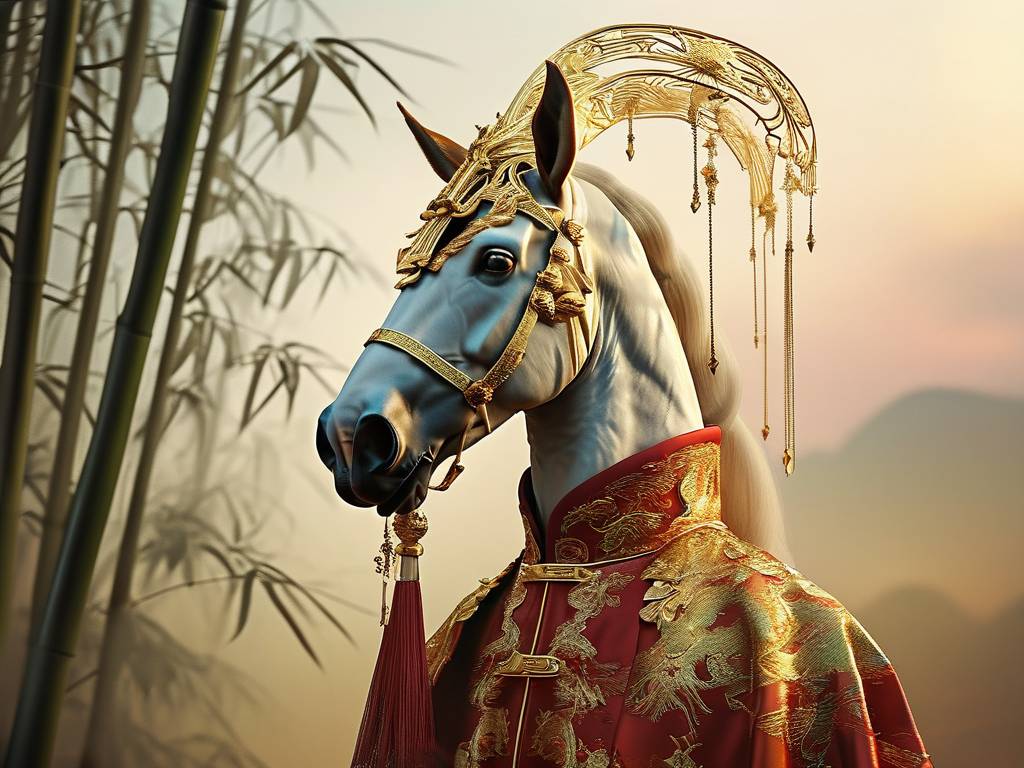 属马的人戴金