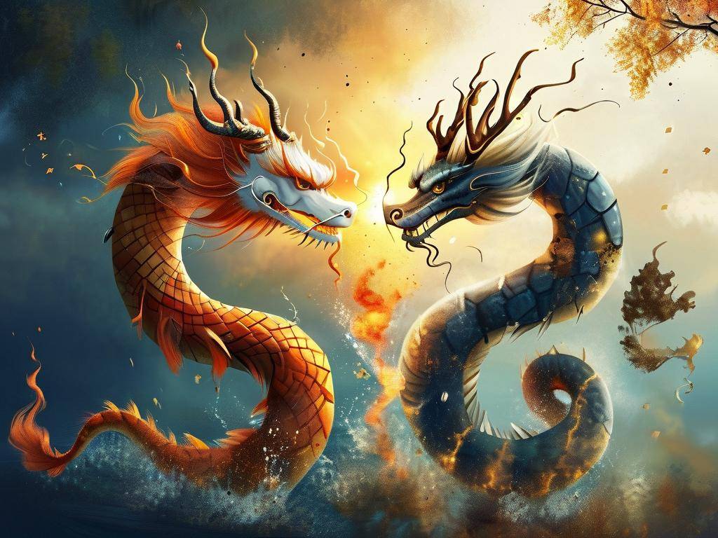 属龙和属蛇在一起财运怎么样?