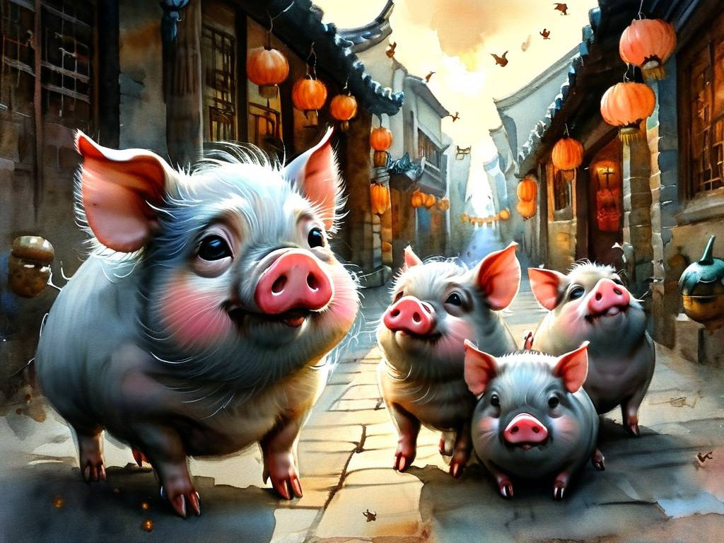属猪与猪合不合