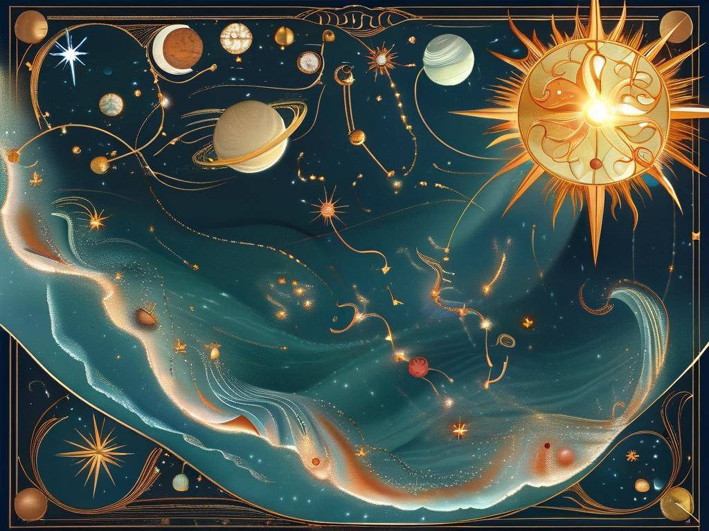 双鱼座运行星盘图解