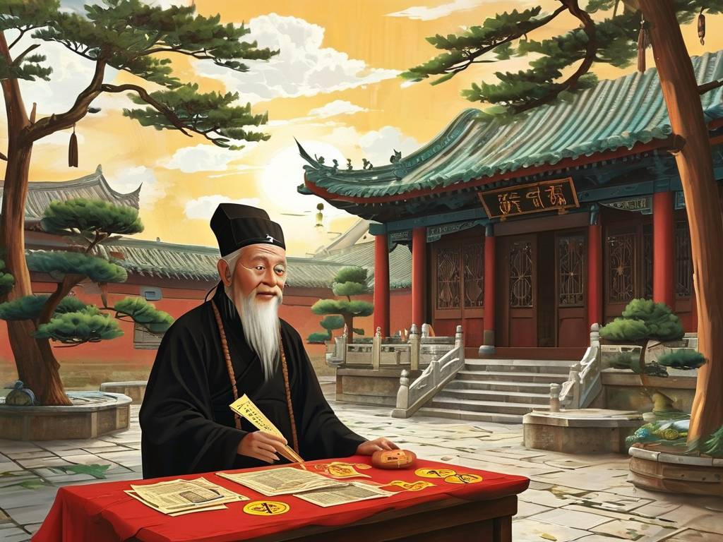 白云观外面算命的(1)