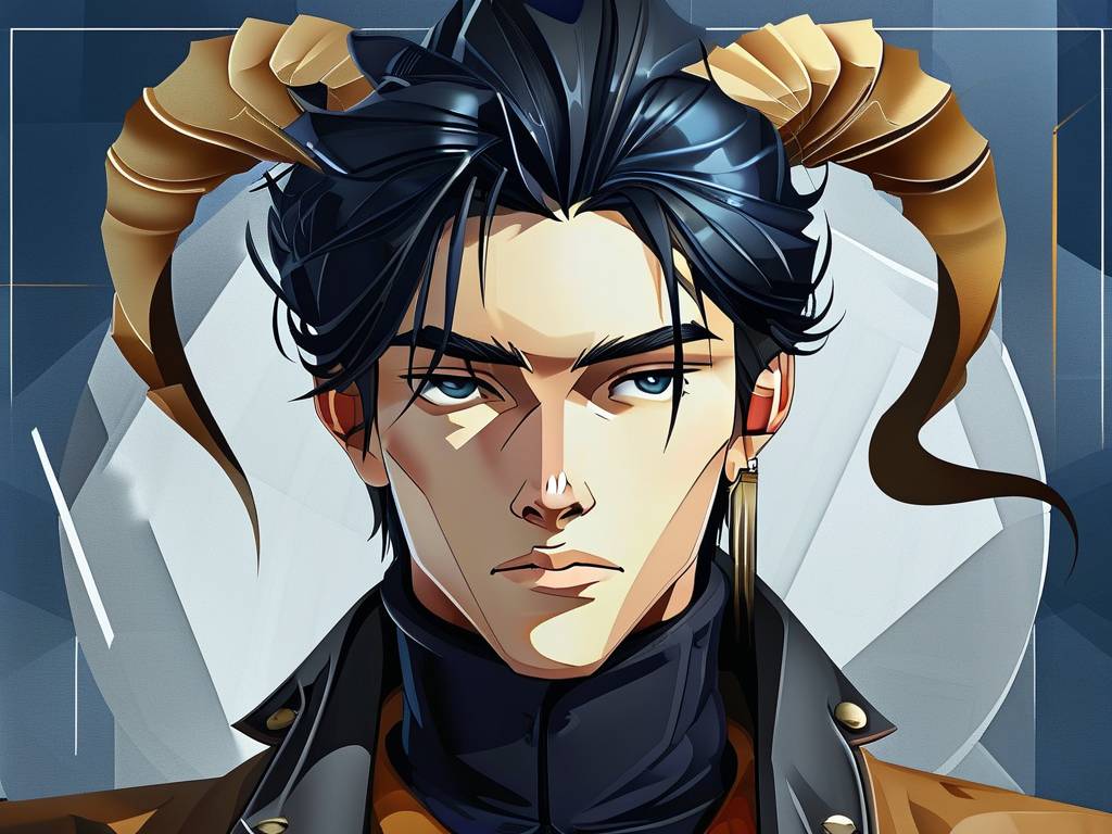 摩羯座男生专属头像 动漫头像
