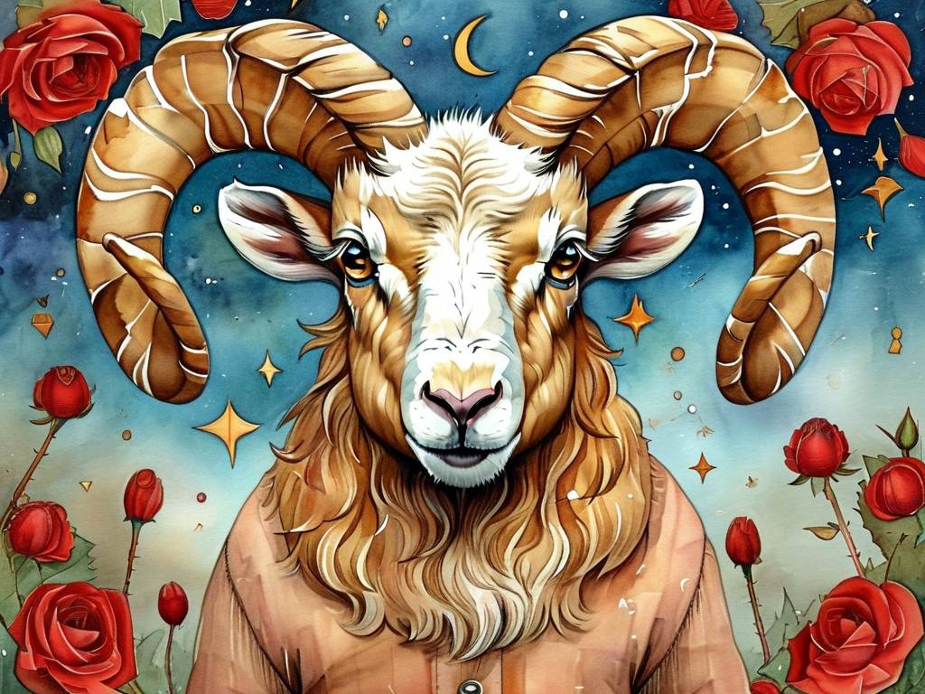 十二星座白羊手帐怎么画