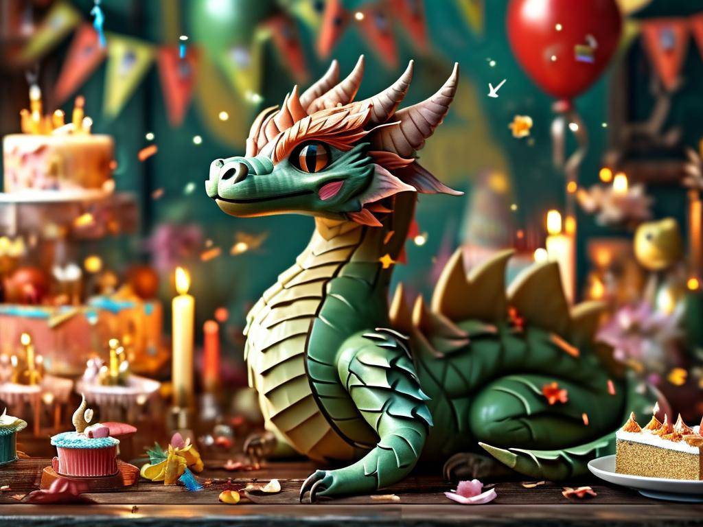属龙的生日图片大全集