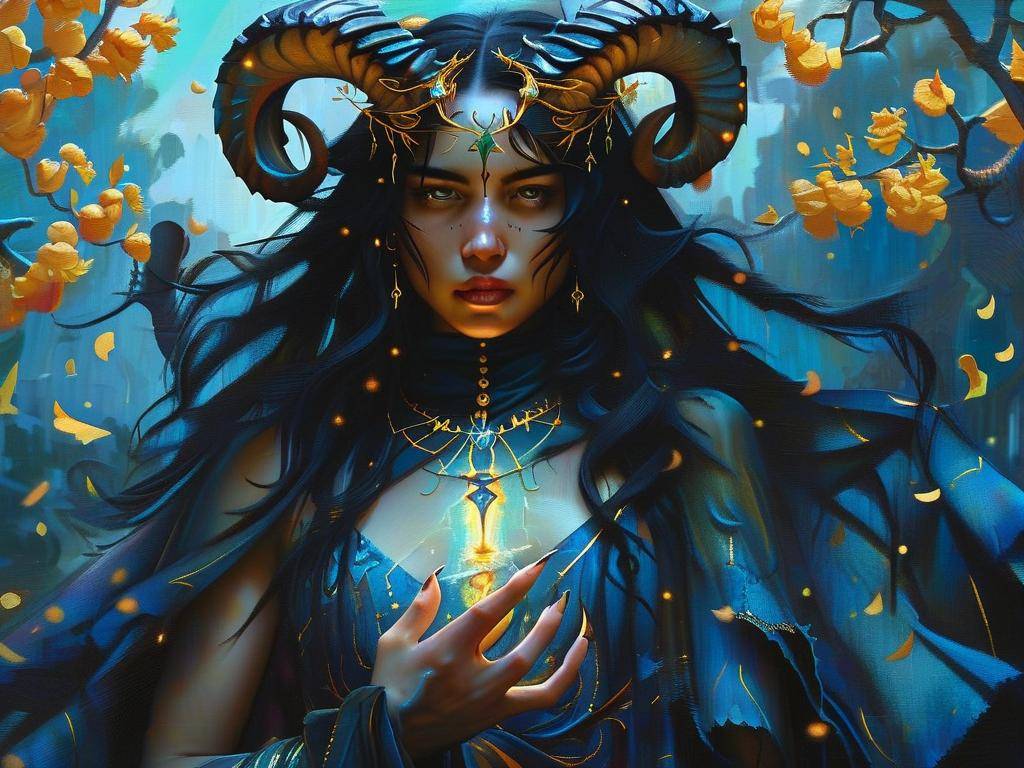 白羊座的魔女图片