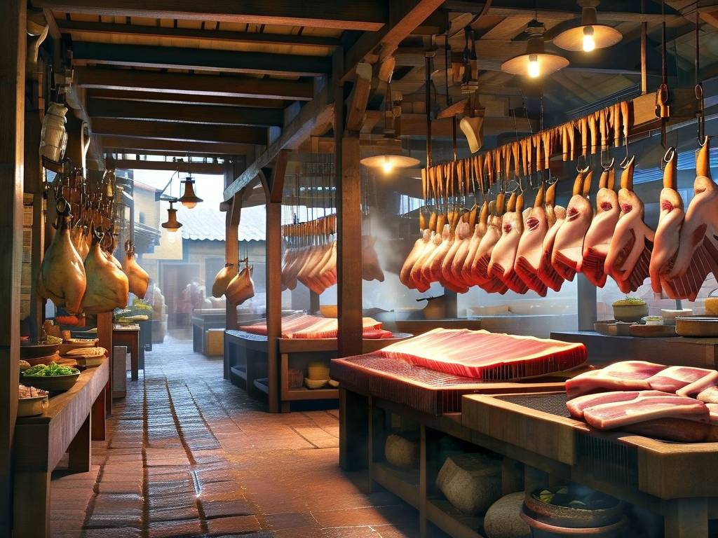中央的猪肉投放市场