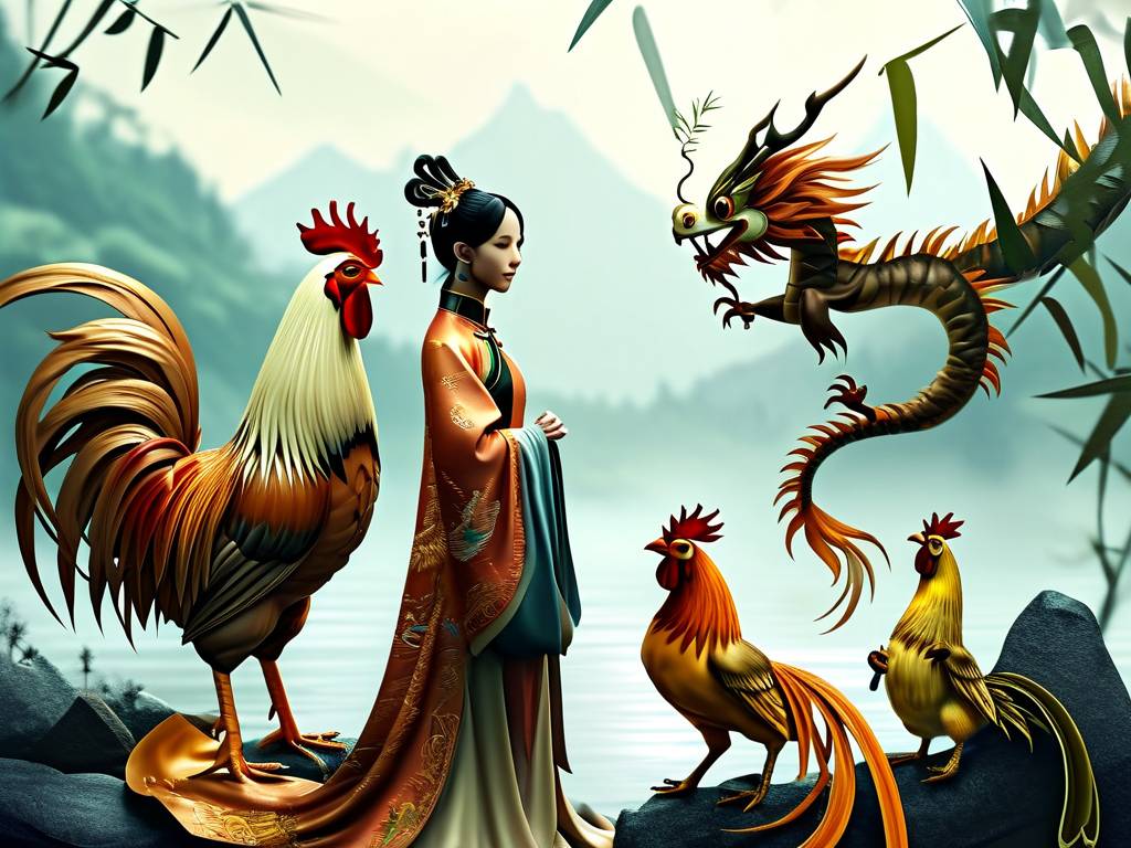 属鸡的三合生肖图片