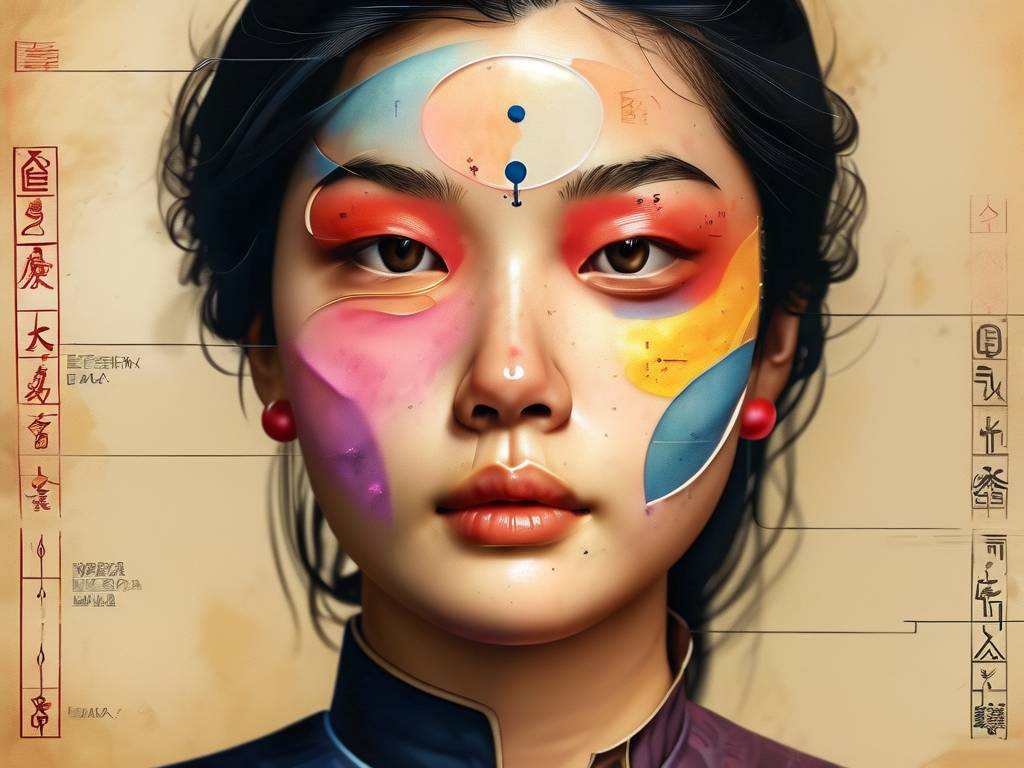 如何看面相中的色相图解