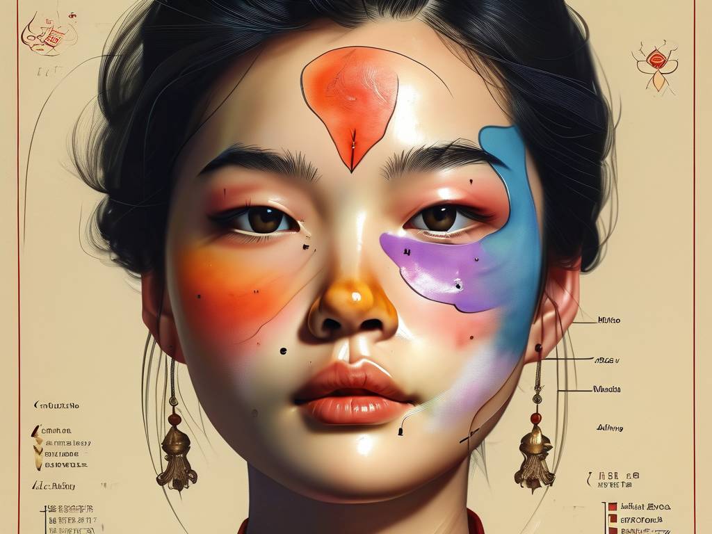 如何看面相中的色相图解(1)