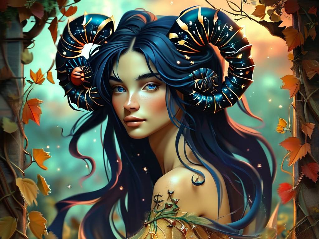天蝎座画法可爱版女(1)