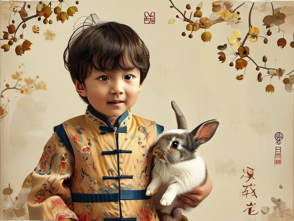 属兔的几日出生最好命男孩子