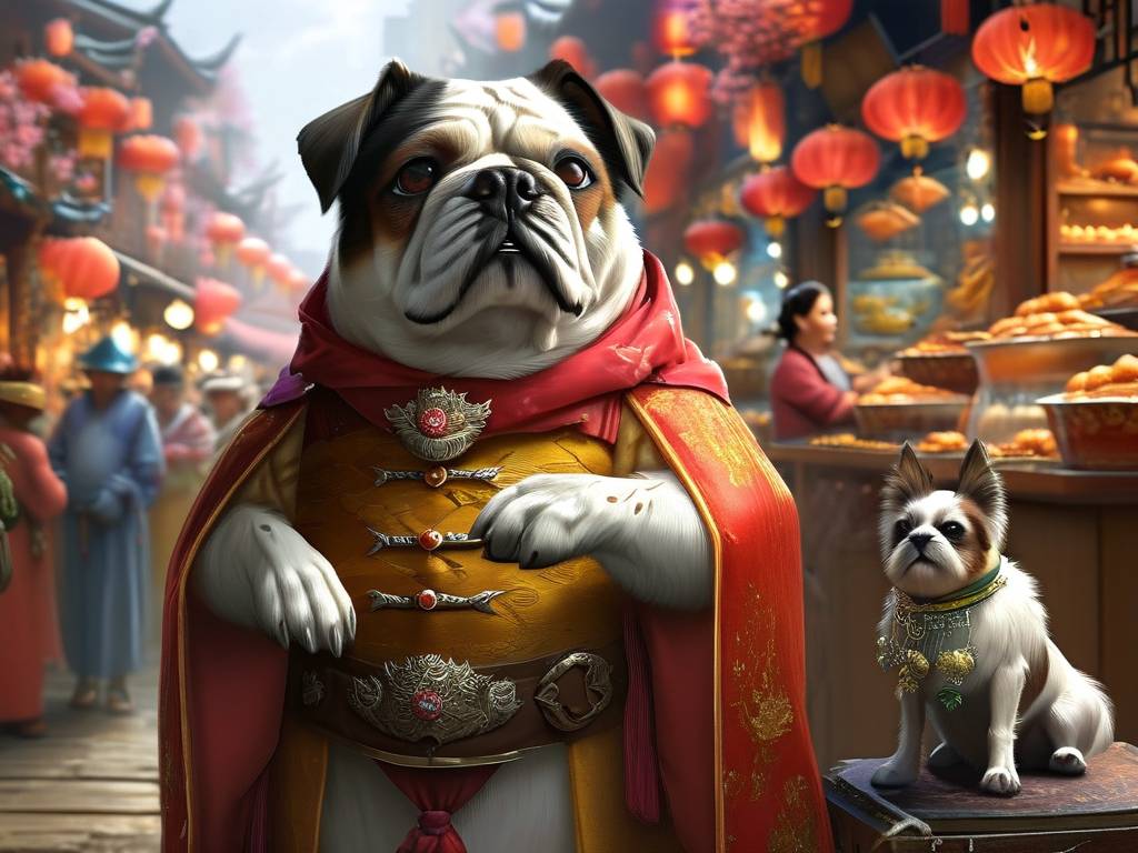 属狗暴富发财图片大全(1)
