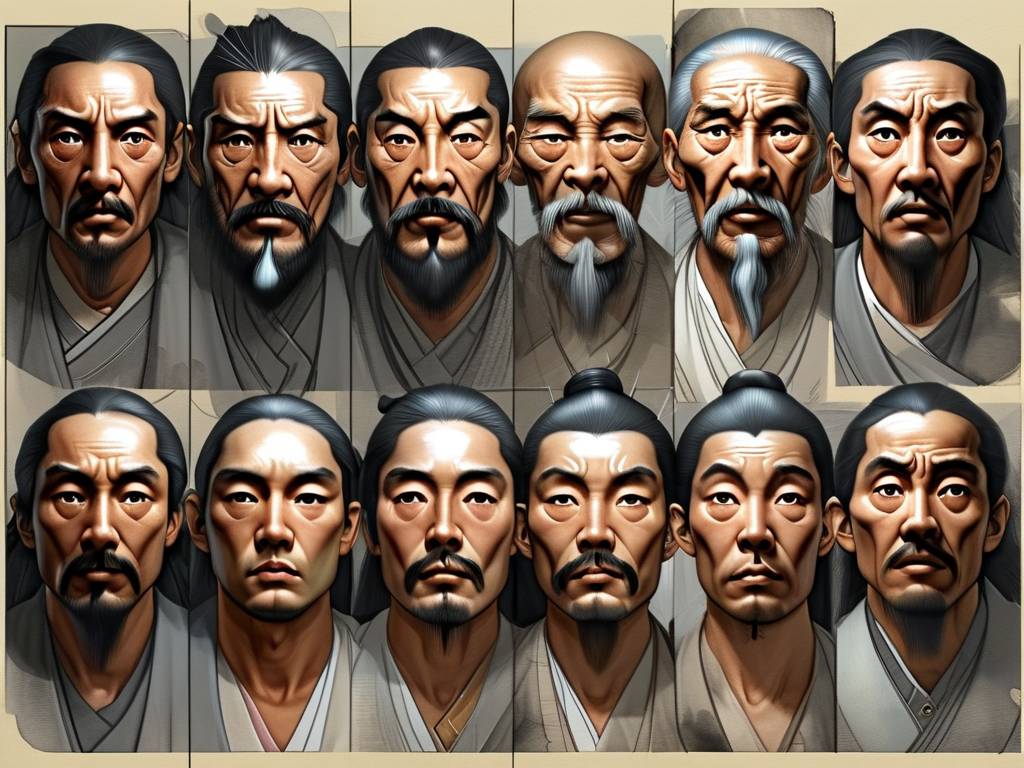 拍照看面相大全图解