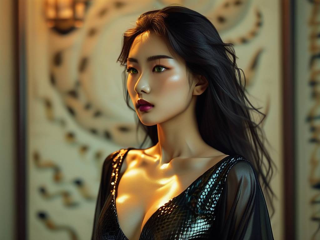 狮子座属蛇的女人