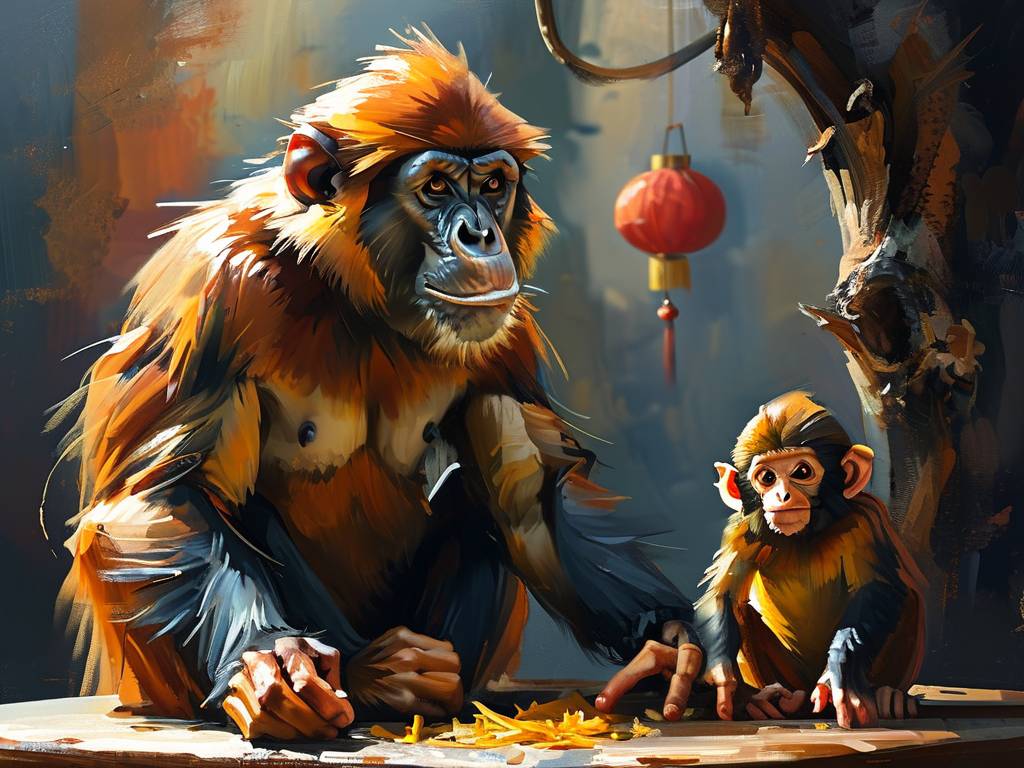 猴和马的词语(1)