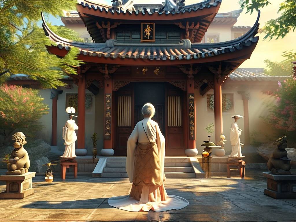 老夫人请人给老宅看风水