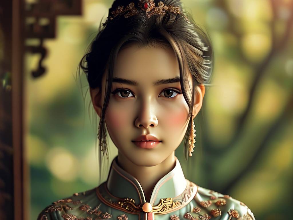 脸型看富贵面相女生(1)