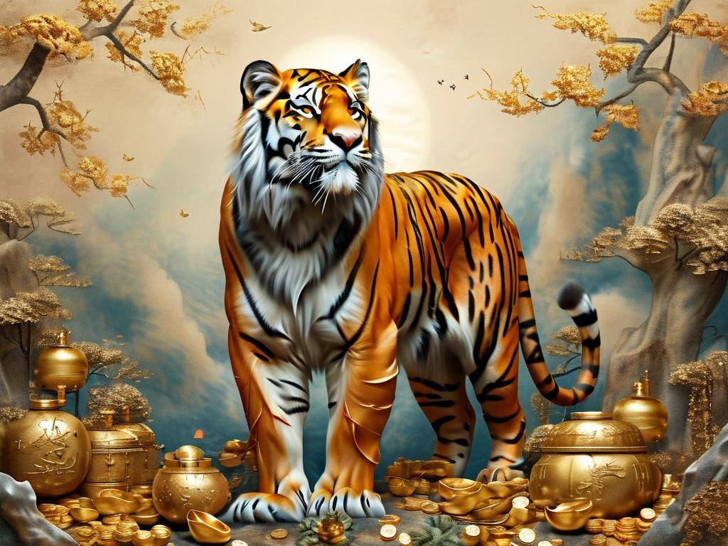 属虎招财壁纸(1)