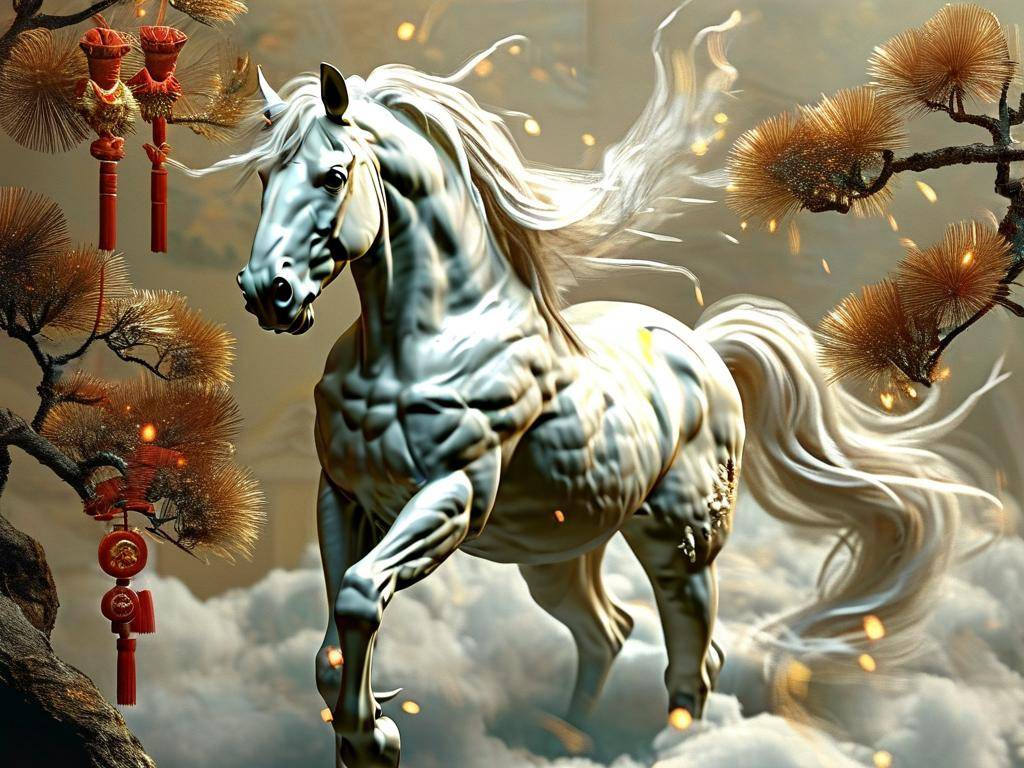 属马人吉祥物怎么摆放