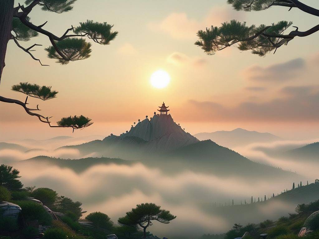 怎样看出风水宝地地形(1)