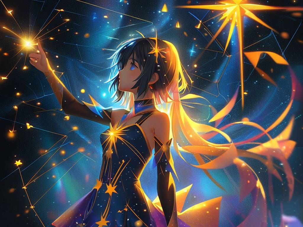 白羊座壁纸 动漫少女