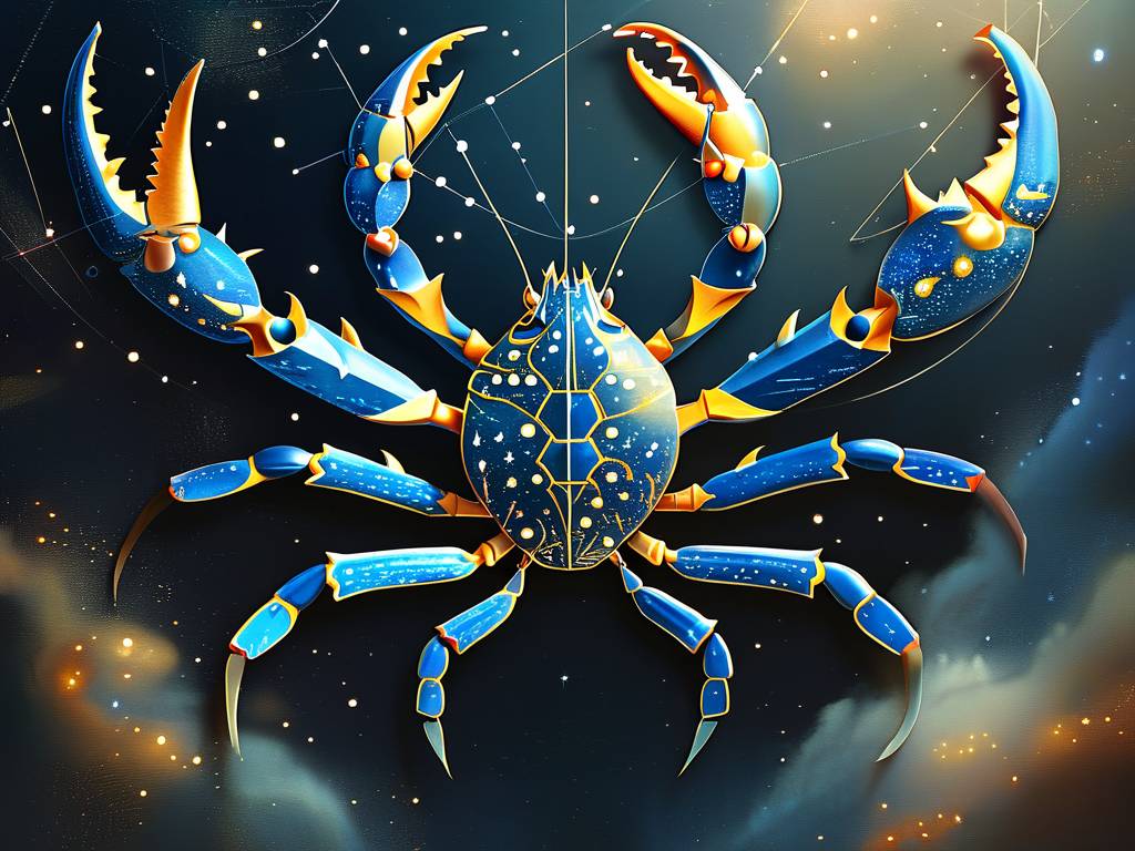 巨蟹座星空图片手机壁纸(1)