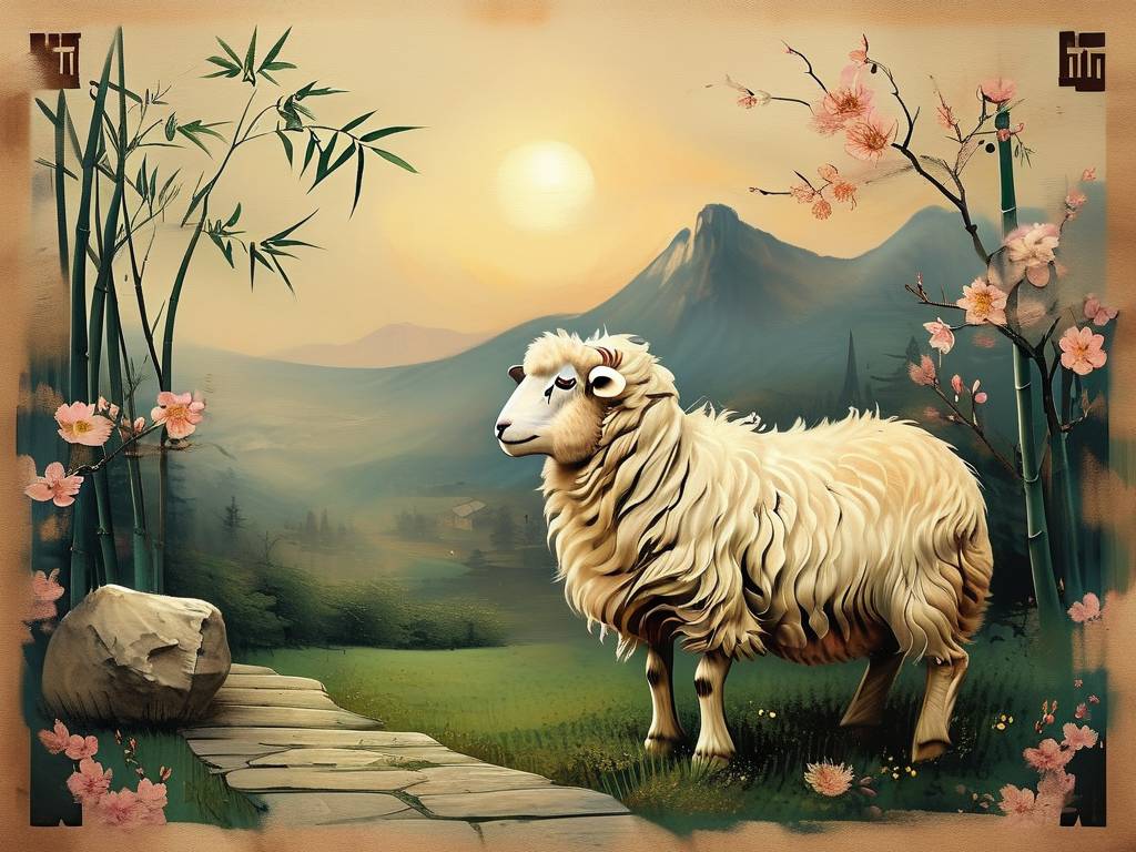 属羊人挂什么画做玄关