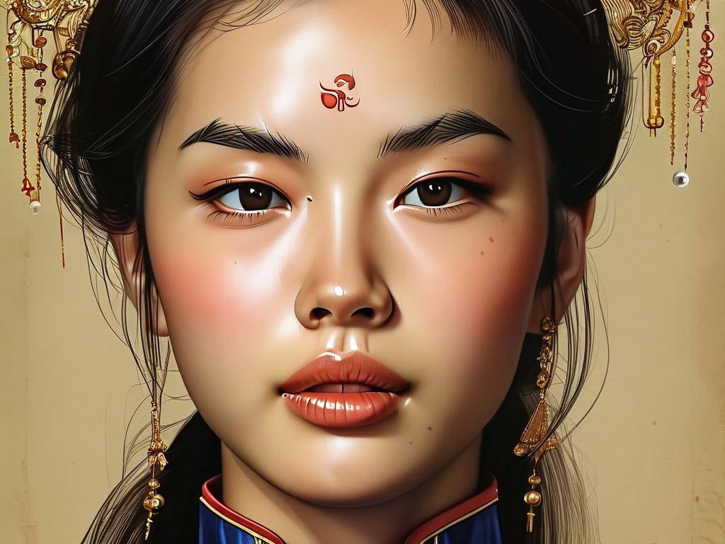 面相学看哪个部位好女生(1)