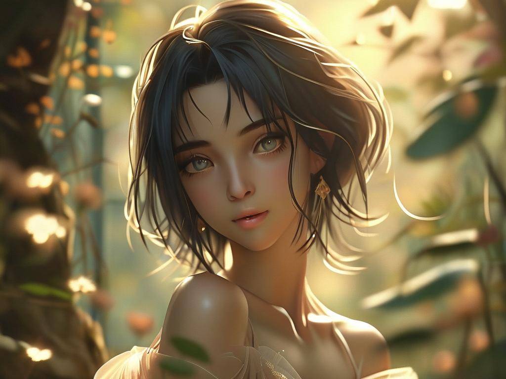 美女头像动漫 清新自然