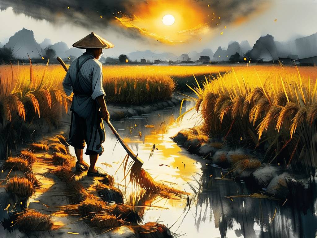 梦见收割水稻有什么预兆