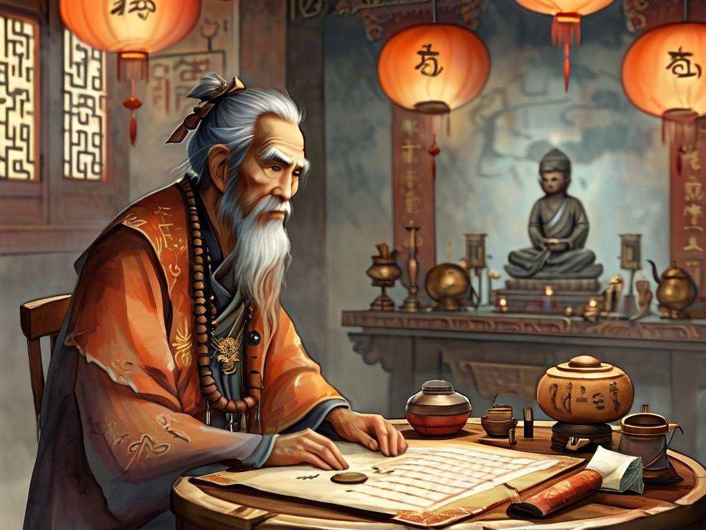 一整套瞎子算命方法